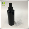 meistverkaufte leere glänzende schwarze Pumpenkappe Shampoo Glas Kosmetik Glas Flasche